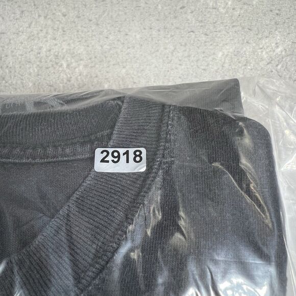 VTG Skin Industries Shirt Men’s Large Black Y2K Gothic BaGrunge AOP Double-Sided - Picture 10 of 10